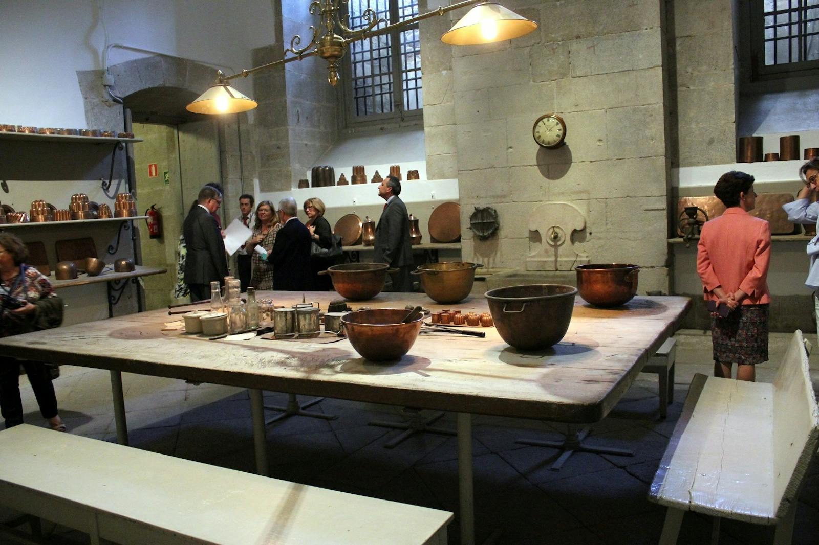 Cocina histórica del Palacio Real de Madrid